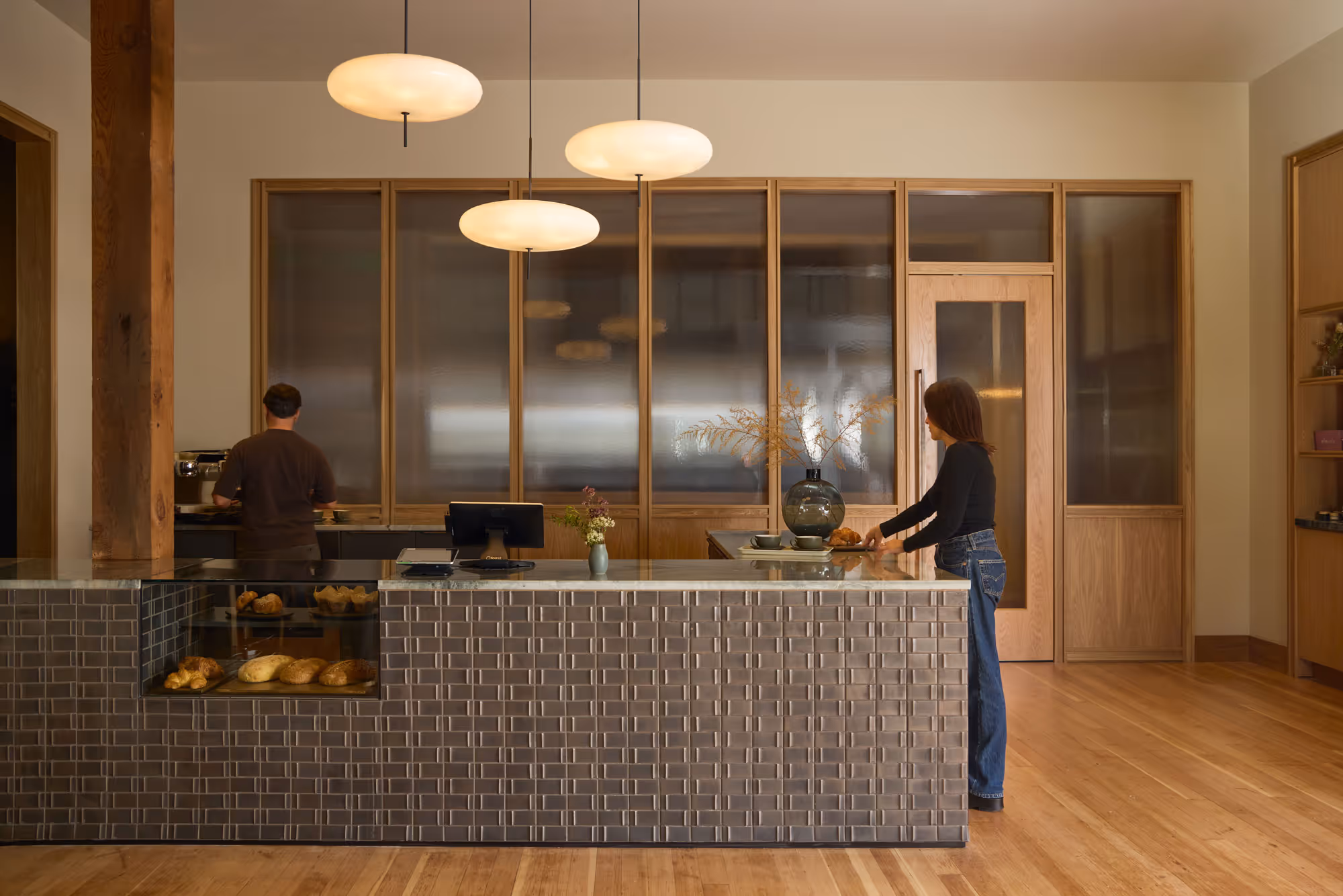 A glimpse inside the Cafe & Market at Tributary Hotel & Spa