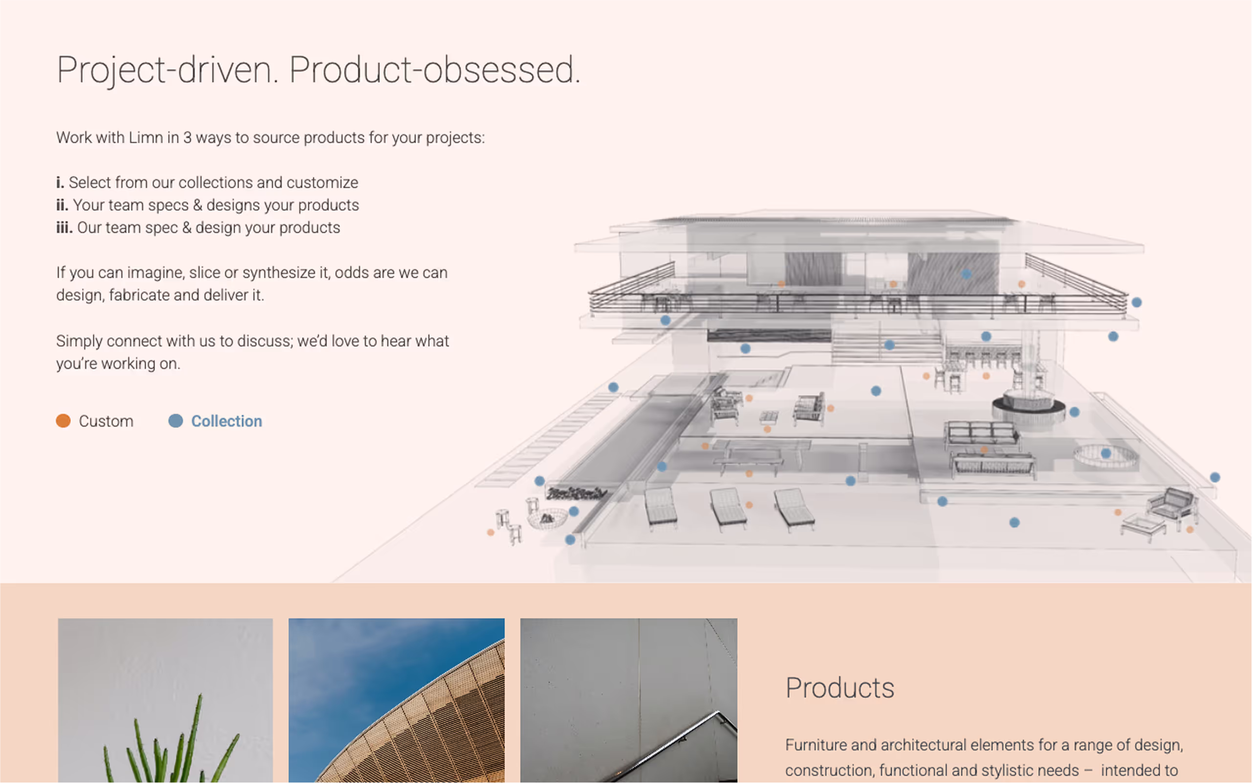 Furniture Company Webflow Website