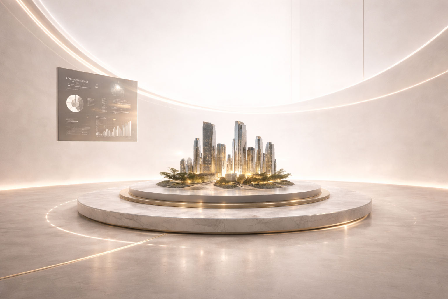 Immersive interface screenshot