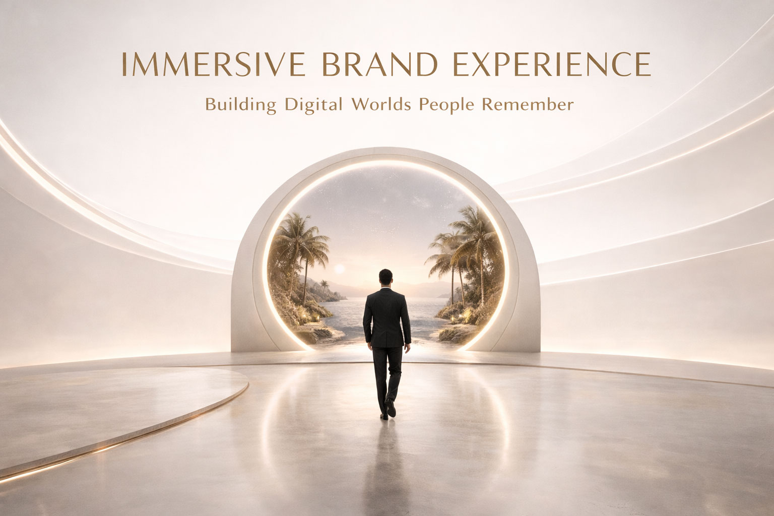 Immersive brand experience hero image