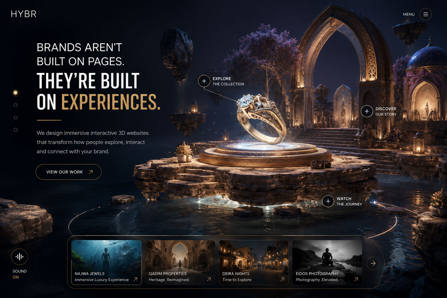 Immersive digital storytelling experience
