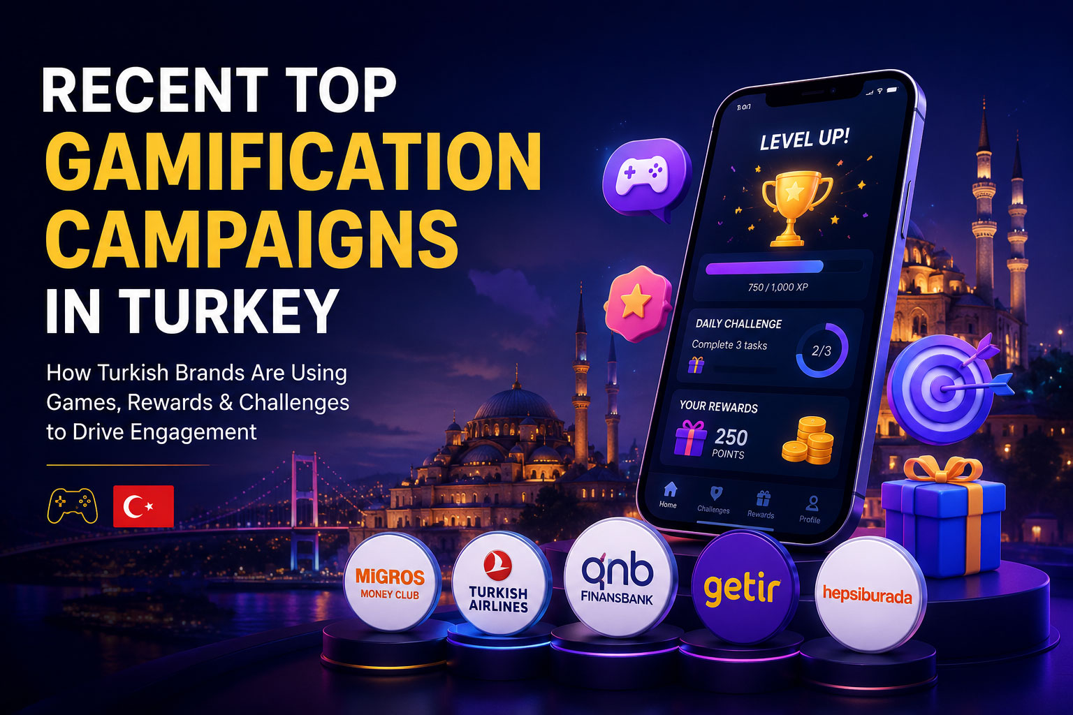 Recent Top Gamification Campaigns in Turkey