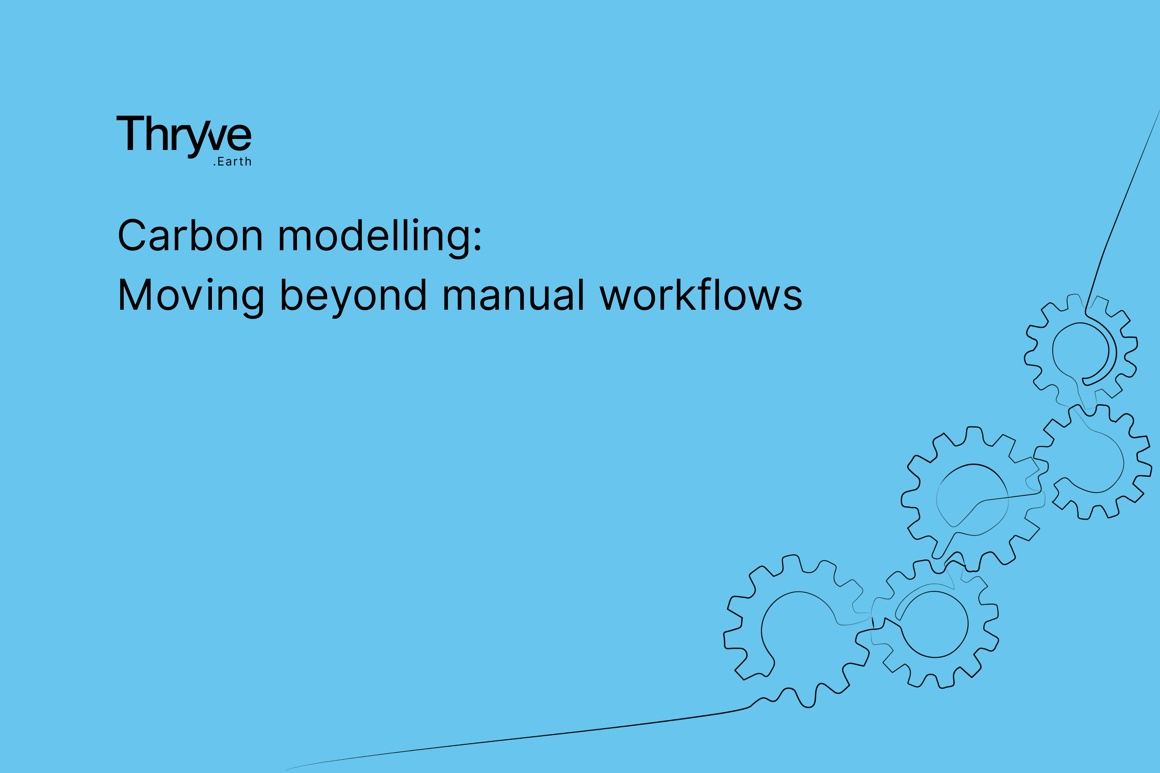 Abstract illustration representing carbon modelling and project-scale analysis