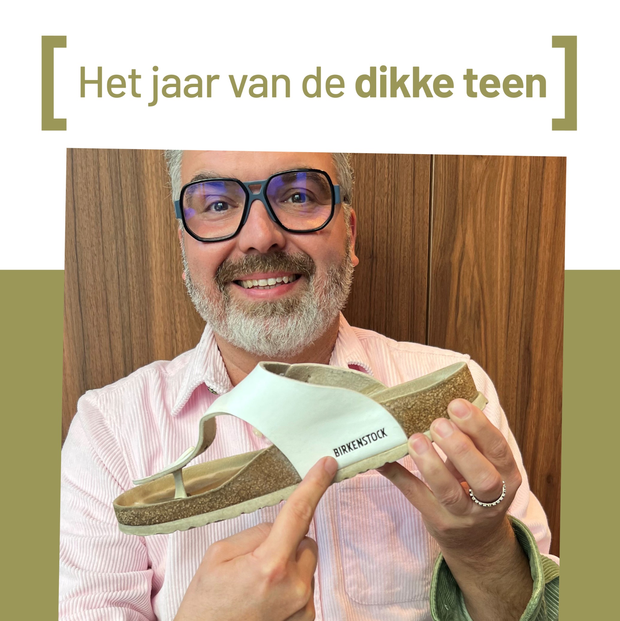 Het jaar van de dikke teen.