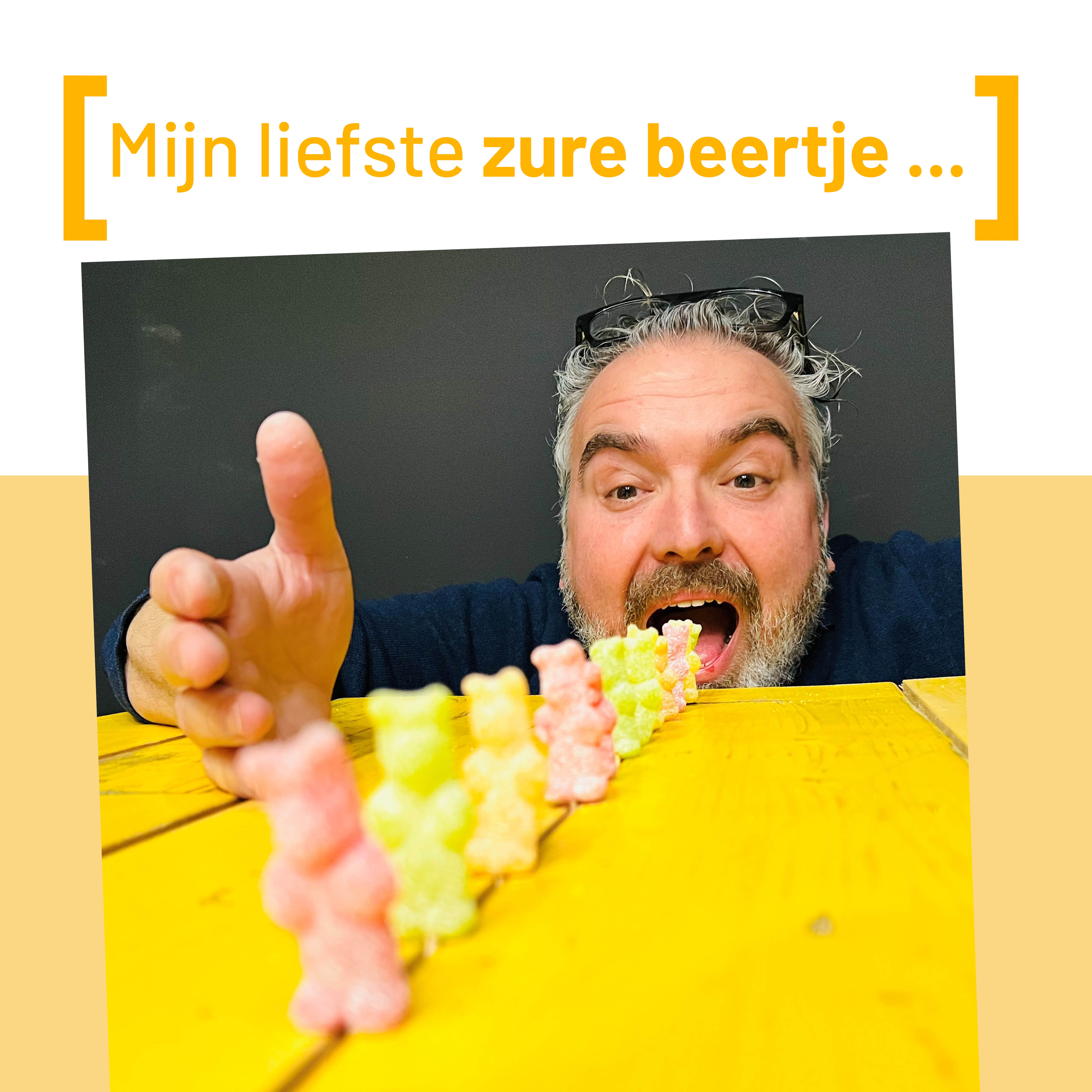Mijn liefste zure beertje.