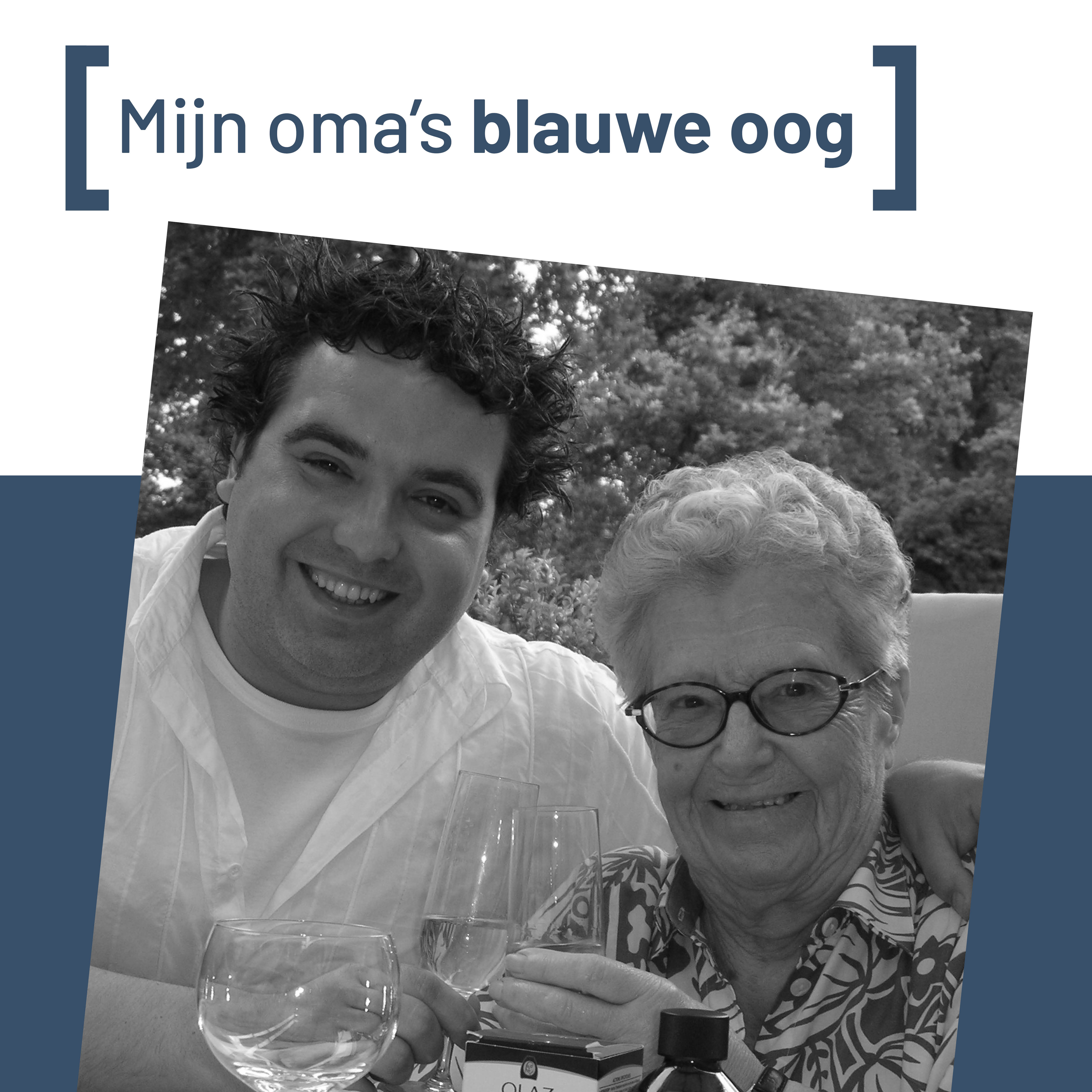 Mijn oma’s blauwe oog.