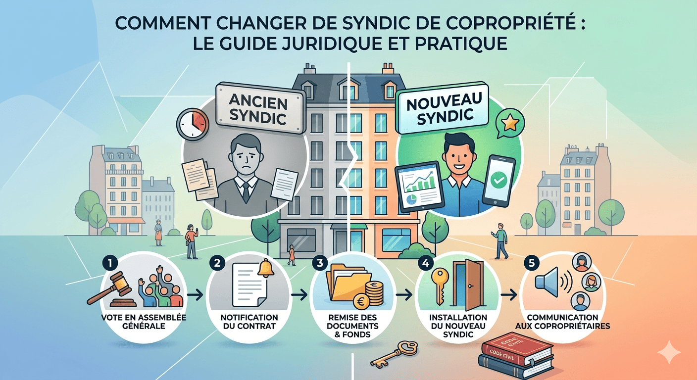 Comment changer de syndic de copropriété : Le guide juridique et pratique