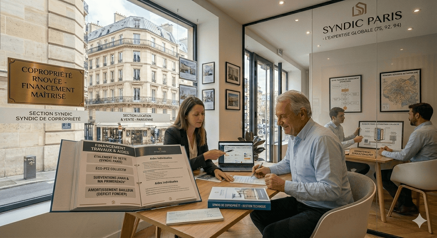 Je ne peux pas payer les travaux de la copropriété : Quelles solutions à Paris ?