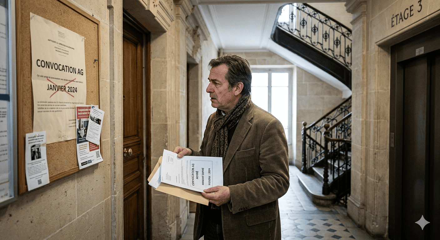 Convocation d’AG et mandat de syndic expiré : comment sortir de l’impasse ?