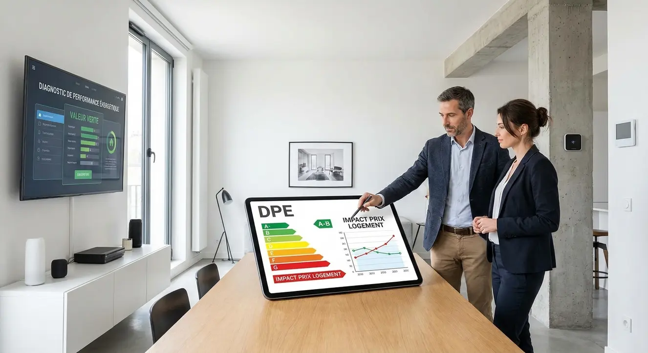 DPE impact prix logement