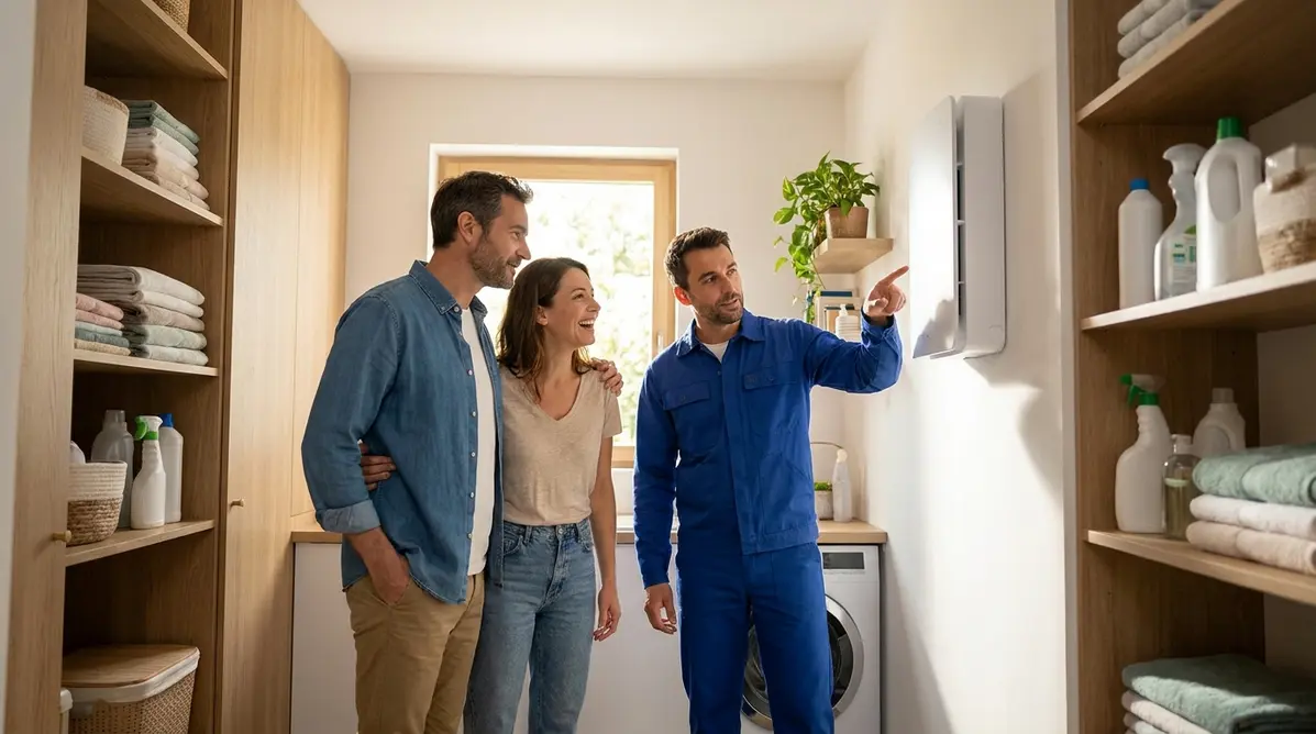 Installation VMC simple flux ou double flux