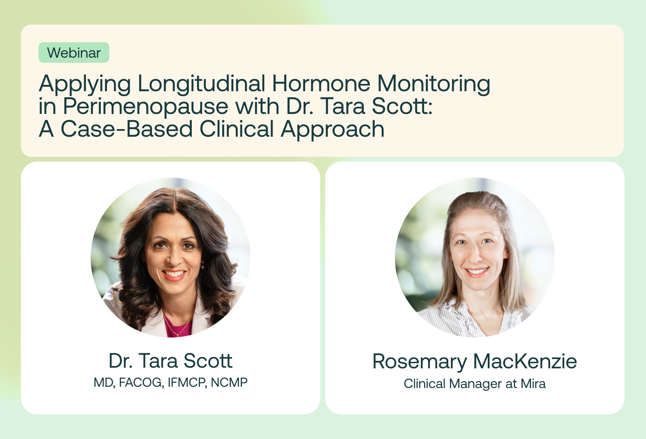 Applying Longitudinal Hormone Monitoring in Perimenopause with Dr. Tara Scott: A Case-Based Clinical Approach