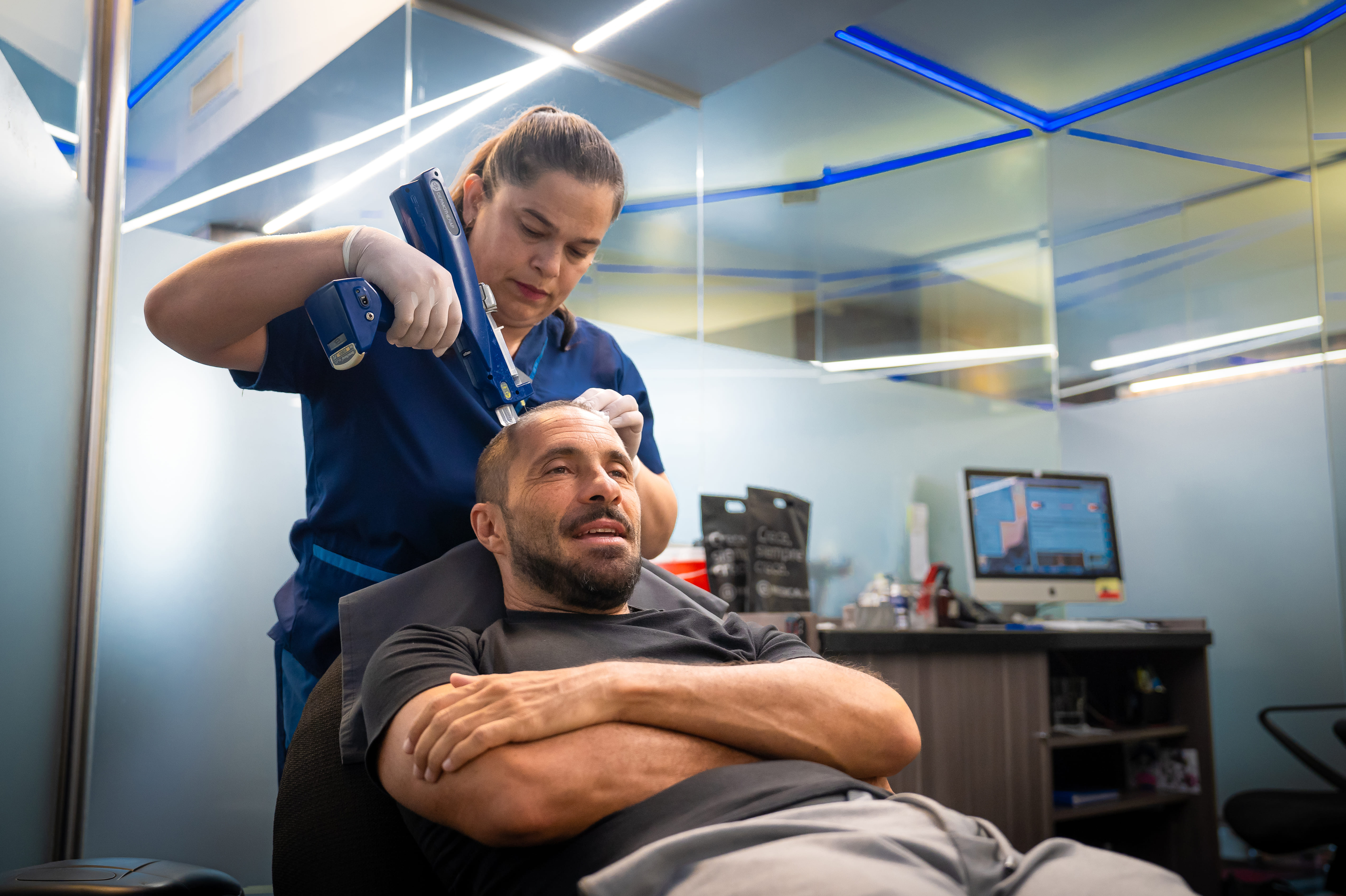 Sapphire FUE transplant