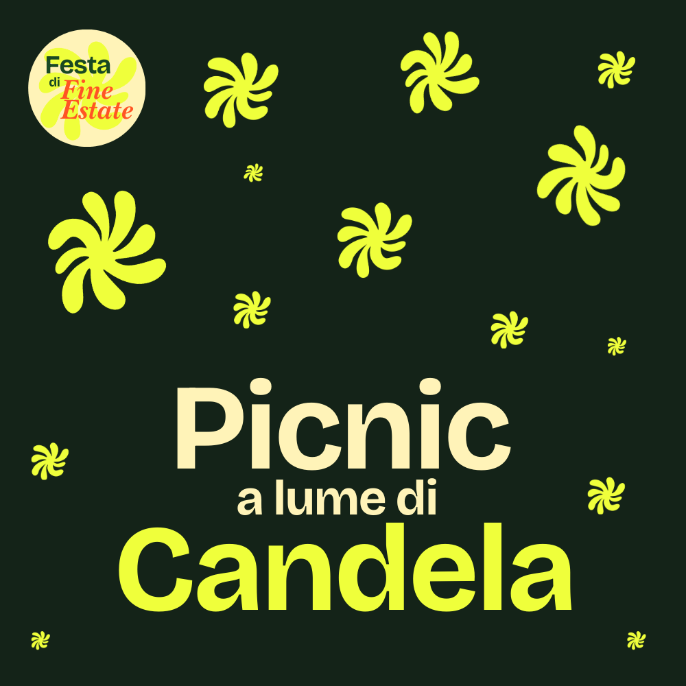 Picnic a lume di candela