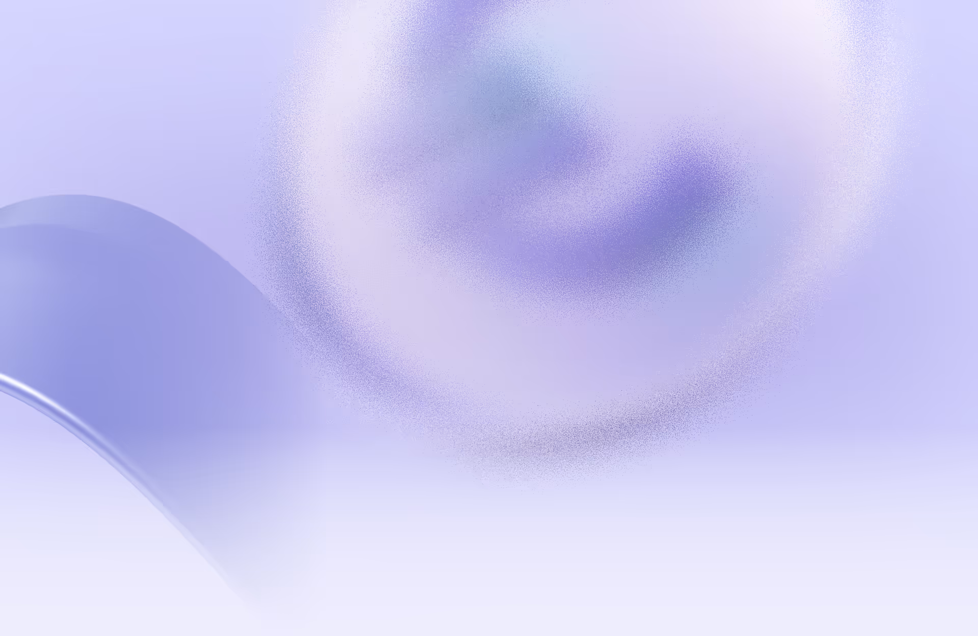 Soft abstract background with a blurred EURXM coin and a curved translucent ribbon in light purple tones.