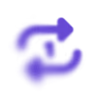 Purple circular arrow icon indicating a refresh or update action.