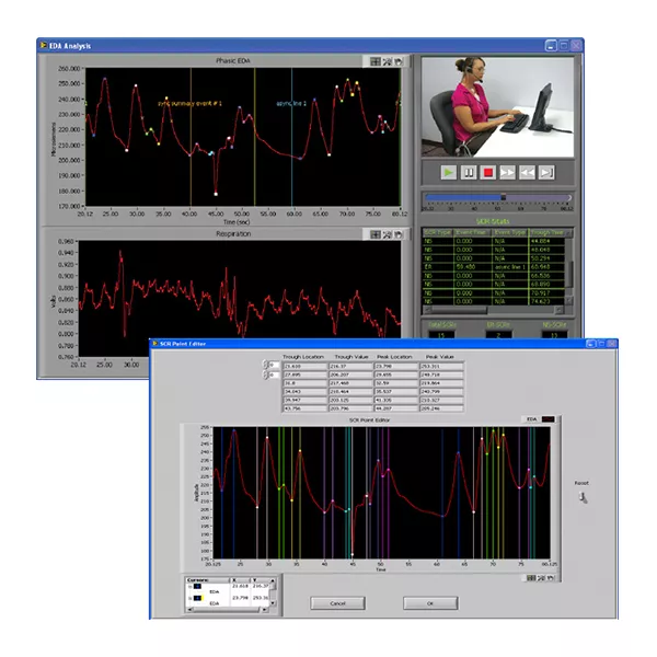 Electrodermal Activity (EDA) Analysis Software