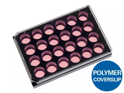 ibidi µ-Plate 24 Well Black