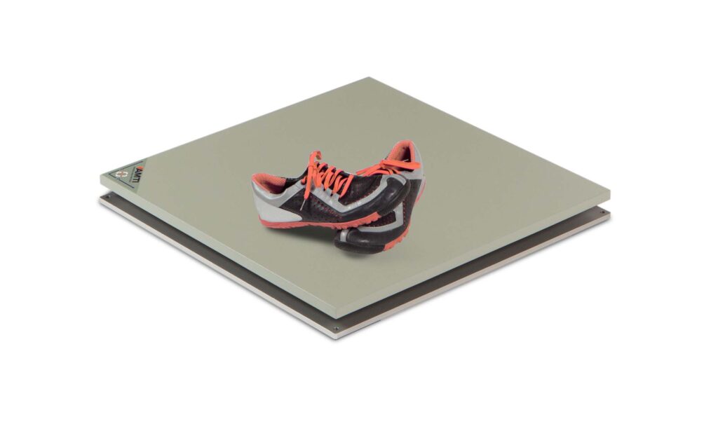 AMTI AccuGait-O with shoes on platform