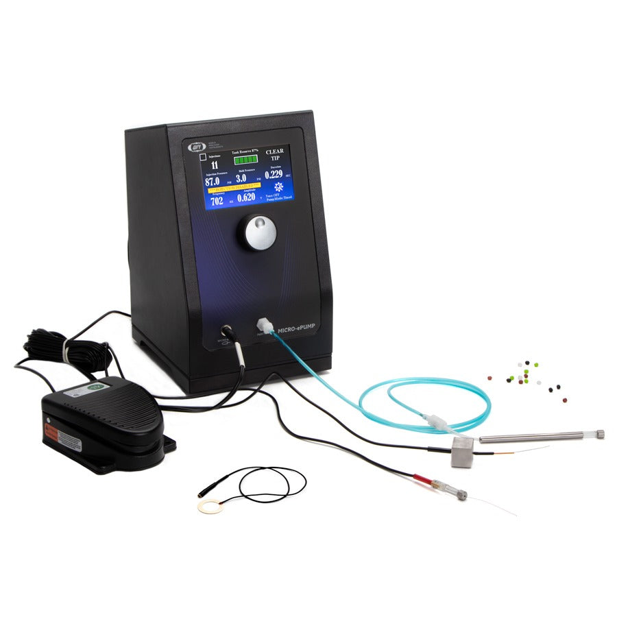 WPI MICRO-ePUMP integrated microinjection system