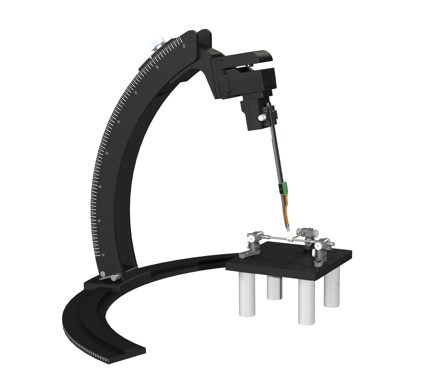 Sensapex uMp-RNG ring segments and uMp-ARM elevation arms