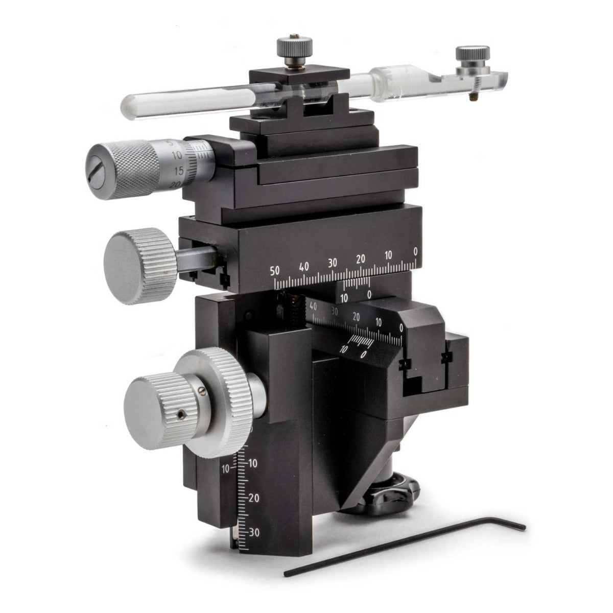 WPI M3301 Manual Micromanipulator - left-handed front view