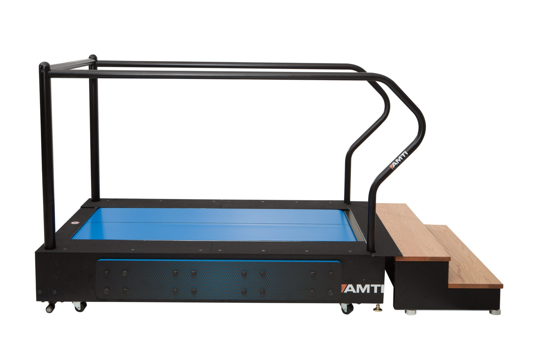 AMTI Side-by-Side Instrumented Treadmill - angled view