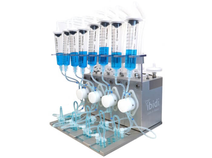 ibidi Pump System Quad - side view