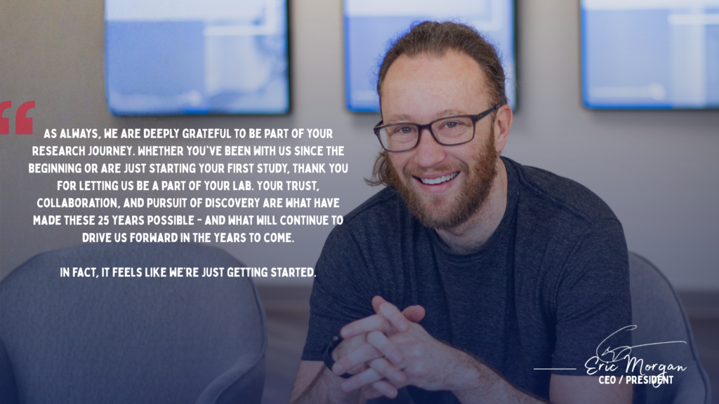 25th Anniversary Letter From Our CEO