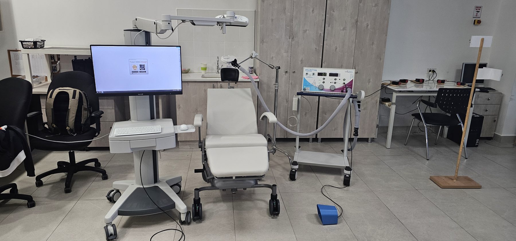 Mag&More TMS research lab full view at Ariel University