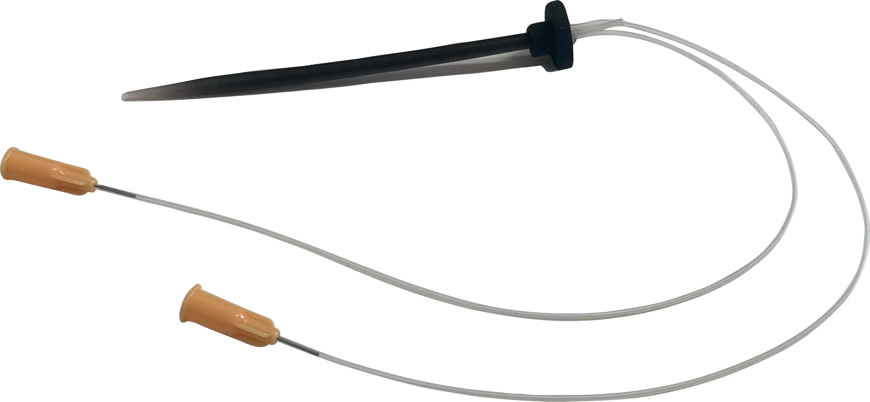 Humaneway Mouse Tail Vein Simulator - black C57BL/6 model with tubing