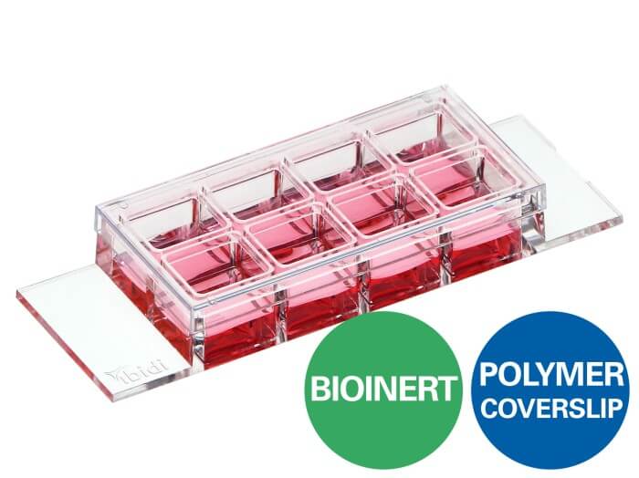 ibidi µ-Slide 8 Well high Bioinert