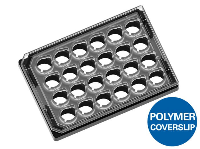 ibidi µ-Plate 24 Well for Membrane Inserts