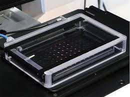 ibidi Stage Top Incubator Multiwell Plate – Silver Line detail