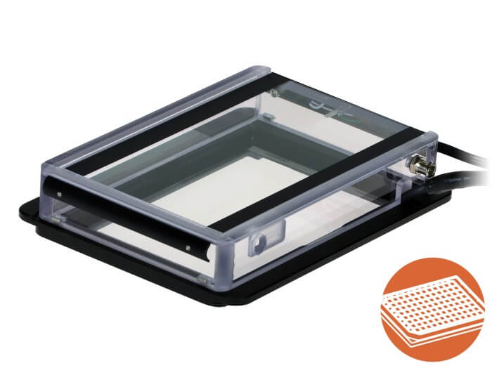 ibidi Stage Top Incubator Multiwell Plate – Silver Line chamber view