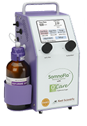 SomnoFlo O2Care interface menu view