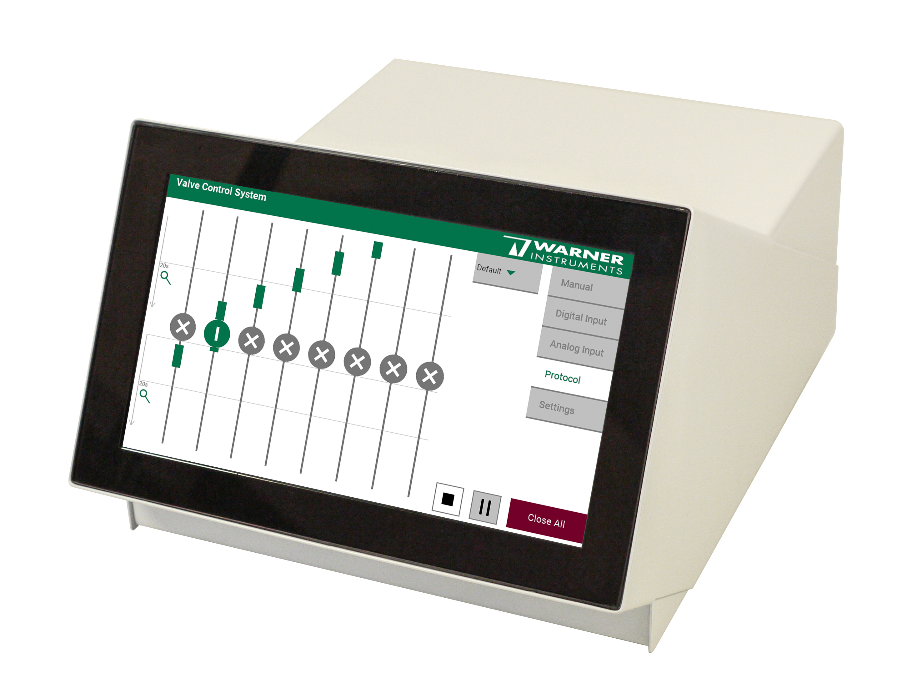 VCS touchscreen controller