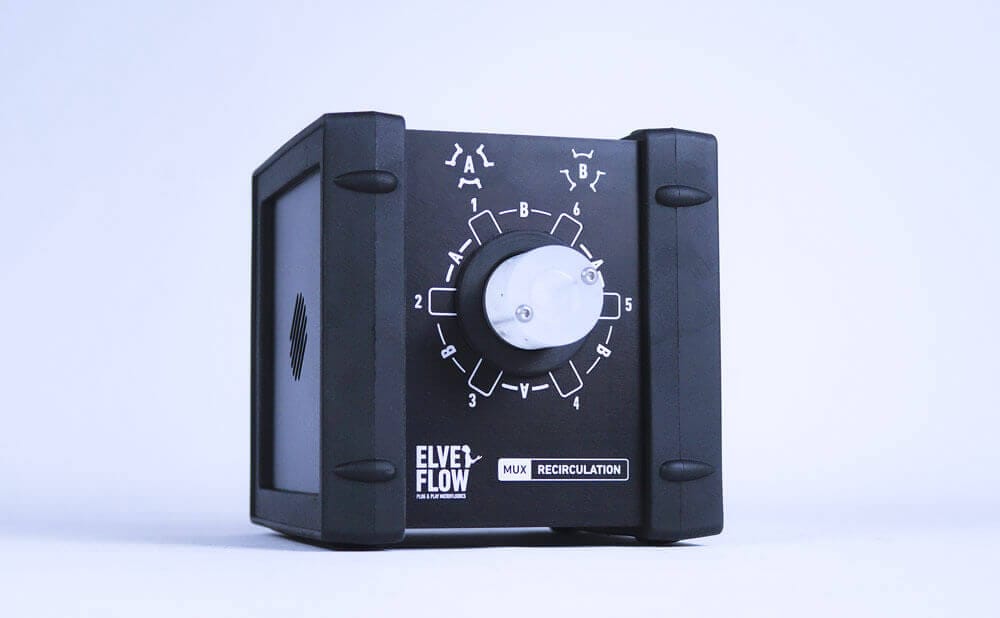 MUX Recirculation 6/2 Valve by Elveflow