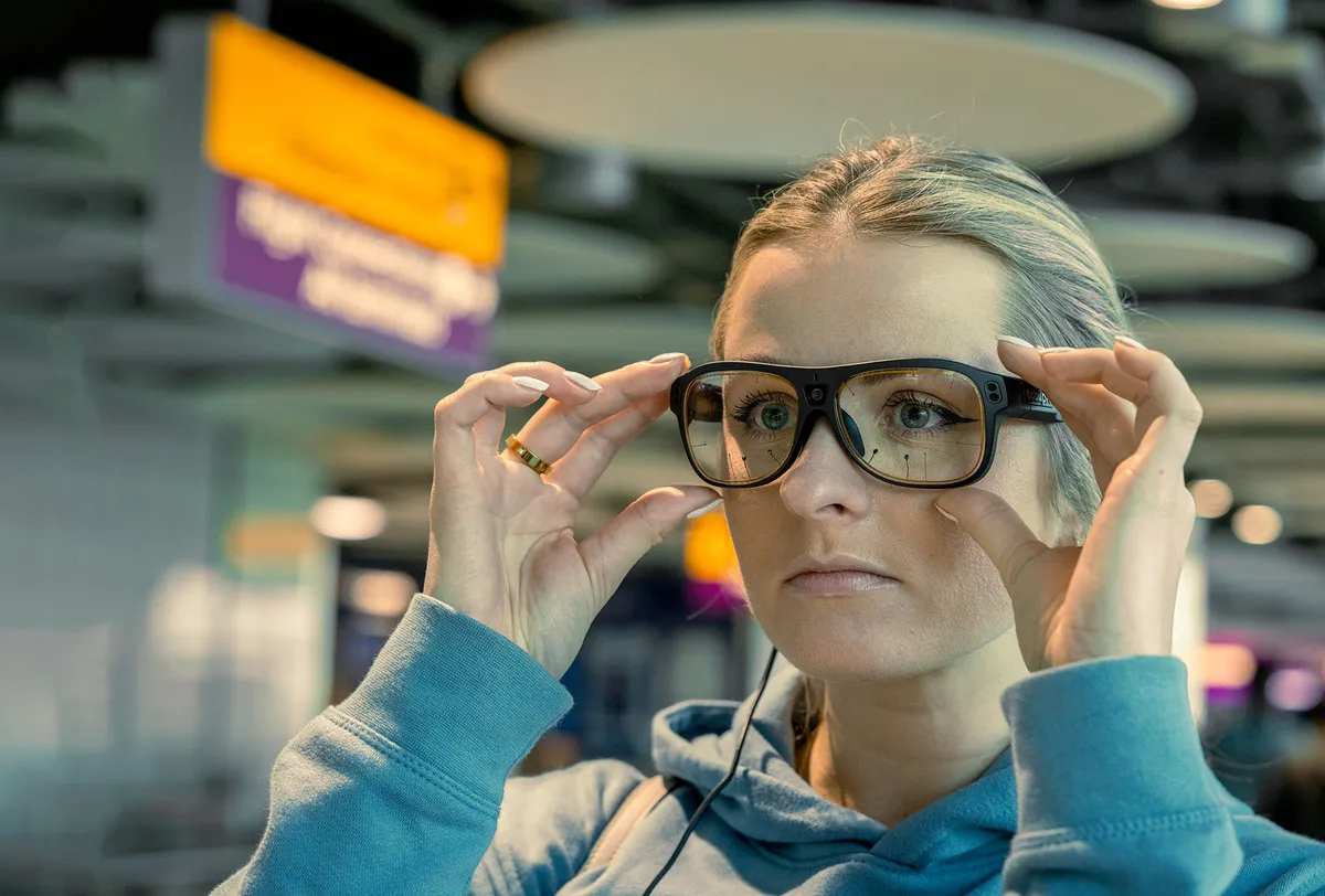 Calibrating Tobii Pro Glasses 3 with a participant