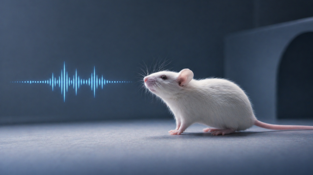 UltraVox spectrogram display of rodent ultrasonic calls