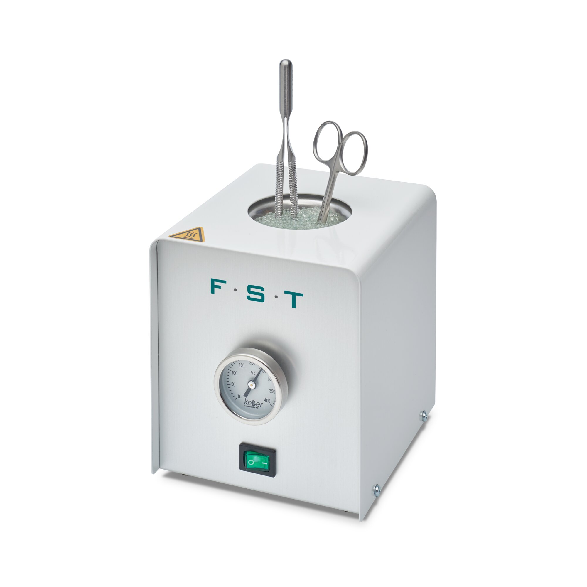 Hot Bead Sterilizer 18000-45, the shallow well version with 8 cm depth