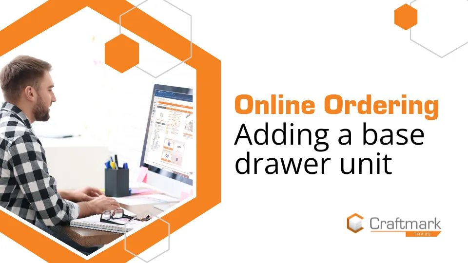How to add a base drawer unit video