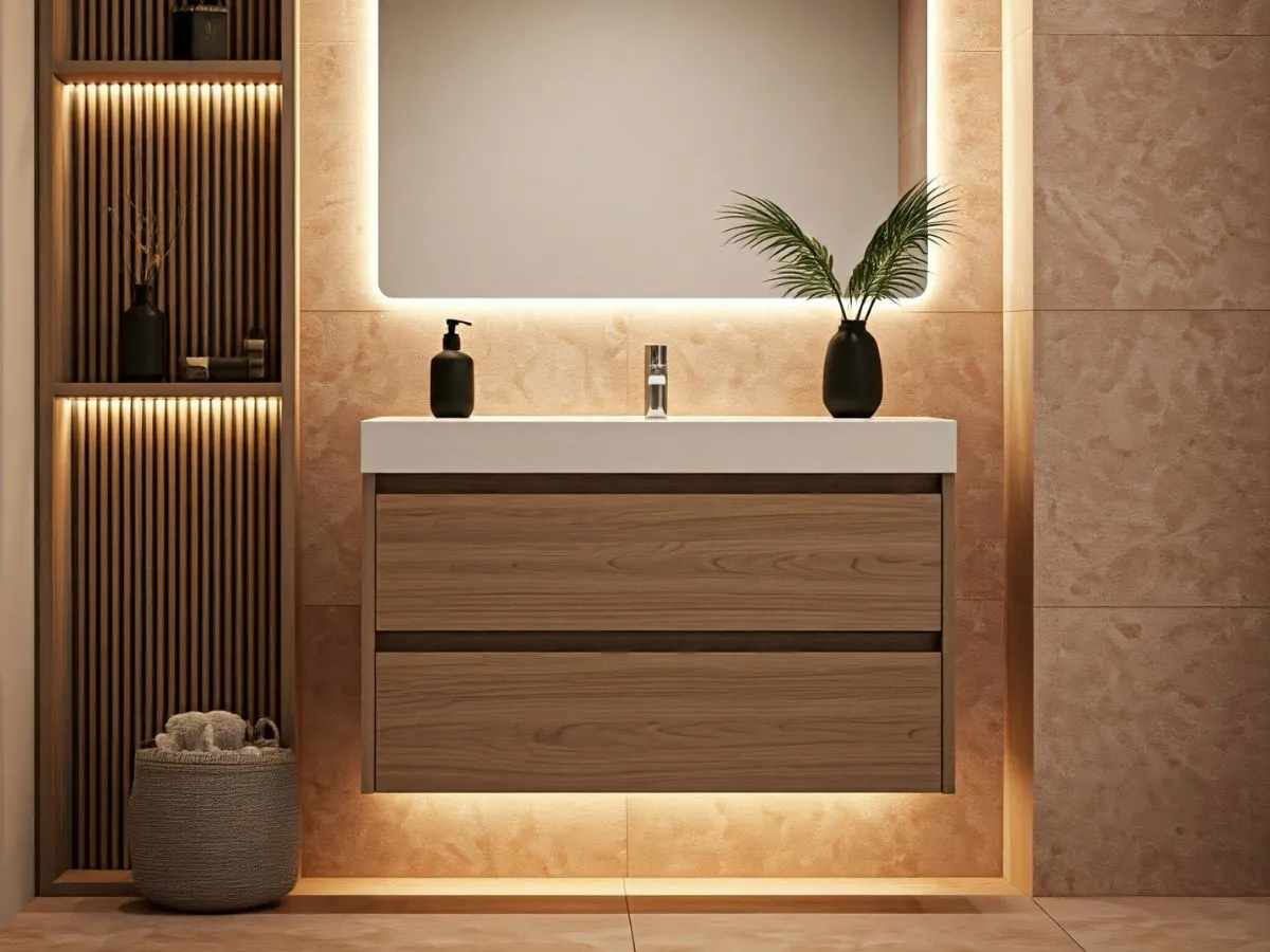 The latest bathroom vanity trends