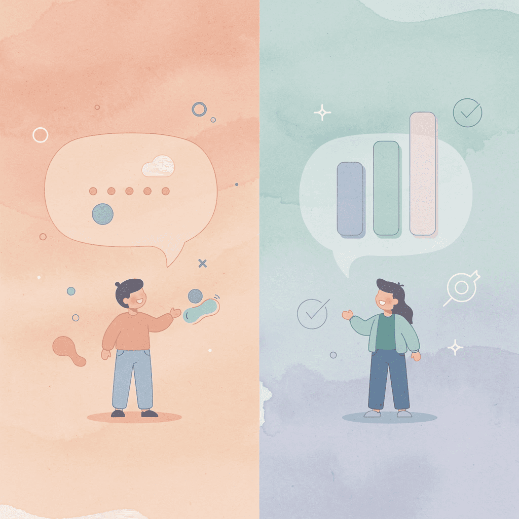Illustration comparing generic AI chatbot limitations with hospitality-specific AI integration - AI Use Cases in Hospitality