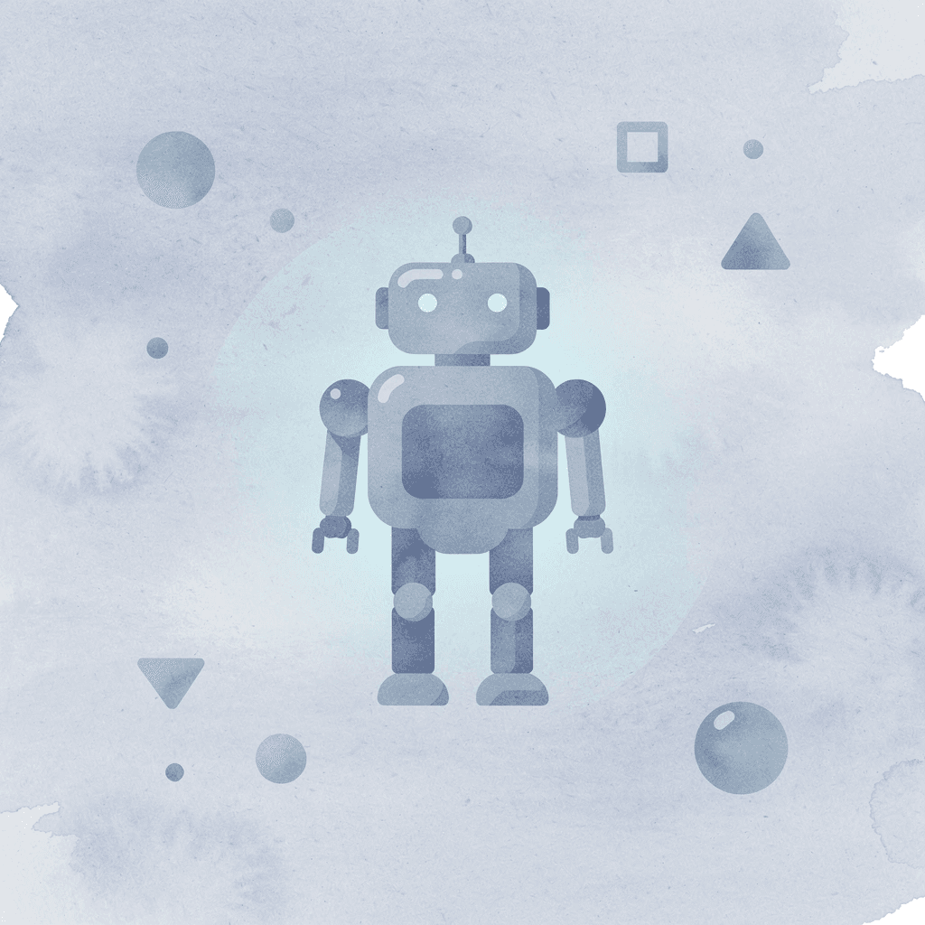 Robot icon representing AI agent intelligence