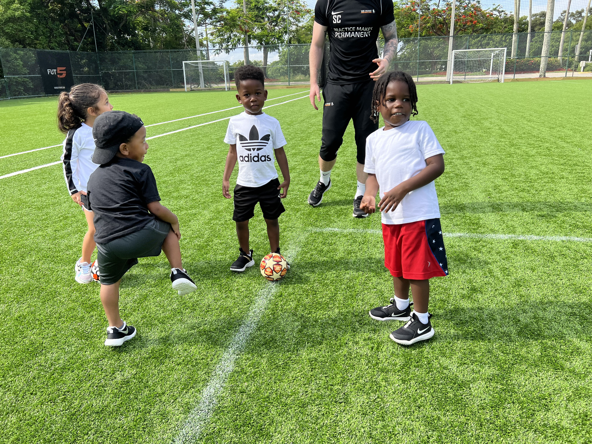 Personal encouragement helping child grow in confidence.
