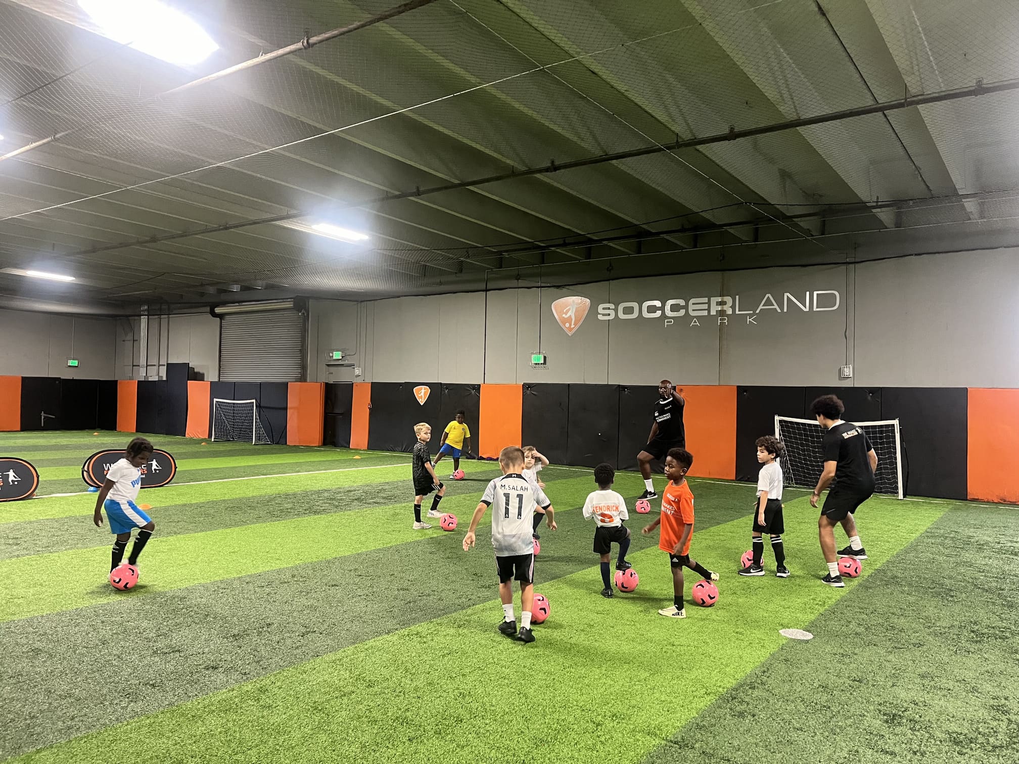 Young soccer enthusiast excited to learn and play.