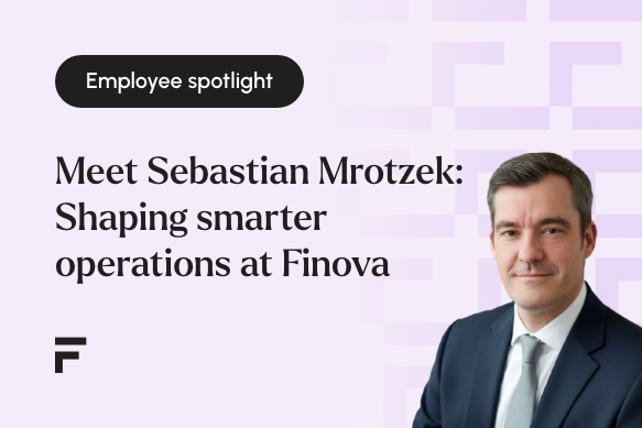 Meet Sebastian Mrotzek: Shaping smarter operations at Finova