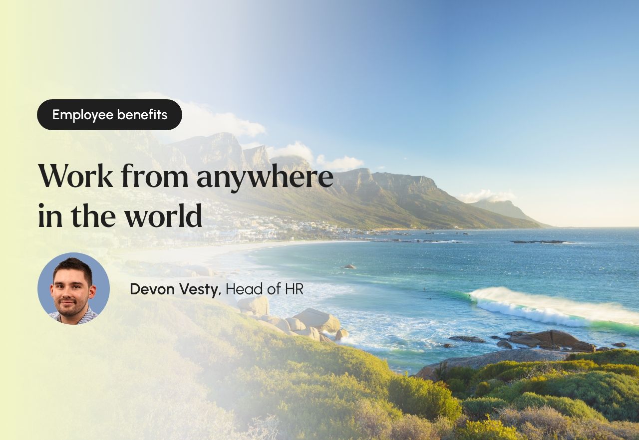 Work From Anywhere at Finova: Devon Vesty