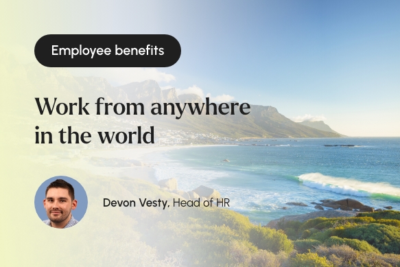 Work From Anywhere at Finova: Devon Vesty